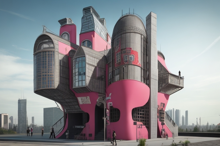 パンクロック風味の建築